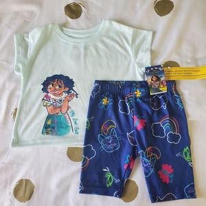 Disney Encanto Girls 2 piece Sleepwear Set size 4